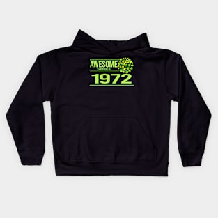 Green Leaf 1972 Kids Hoodie